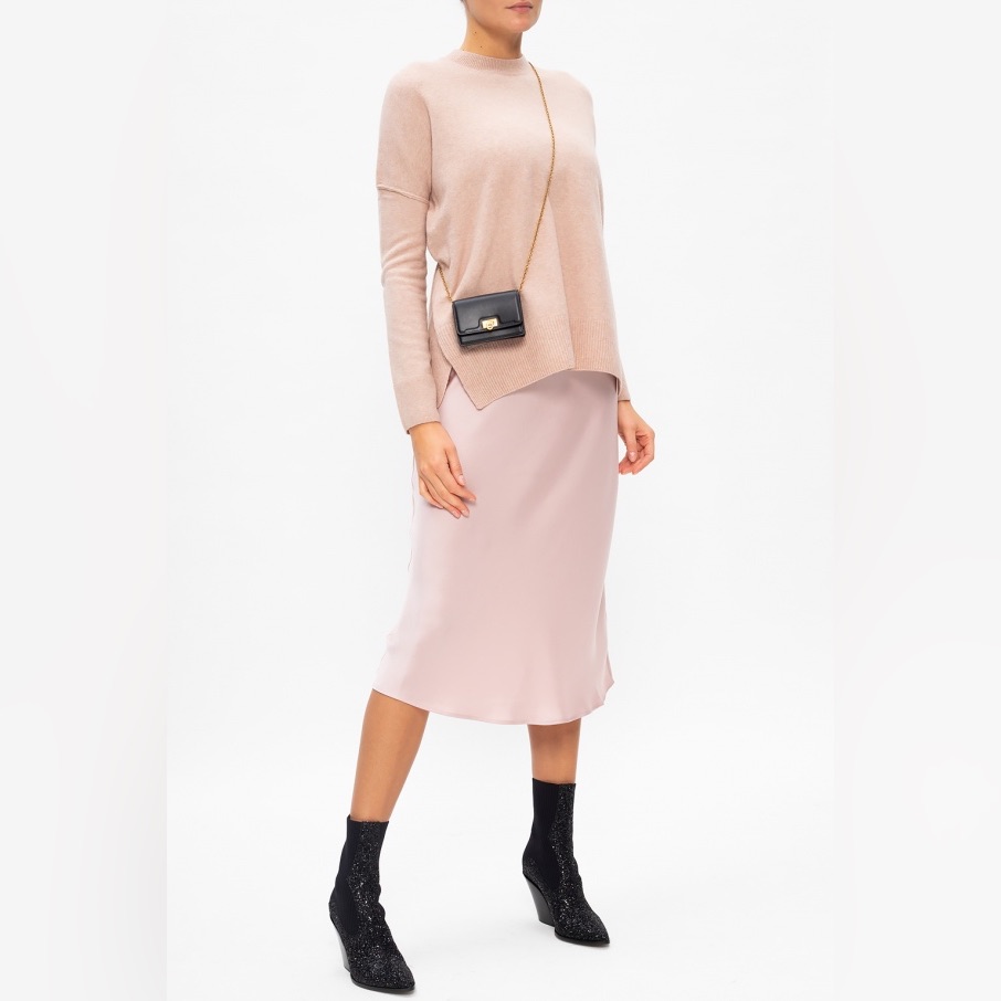 Allsaints Pink Darla Dress With Sweater Size Medium